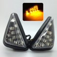 thumbnail image 2 of Clignotants de clignotants à LED à Triangle de Fumée pour Moto, 2 of 5