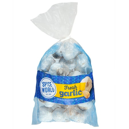 Spice World Fresh Garlic, Bag, 20 oz