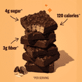 thumbnail image 3 of Rip Van Crispy Dark Chocolate Peanut Butter Wafers, Vegan, Low Sugar, 16 Pack, 3 of 9