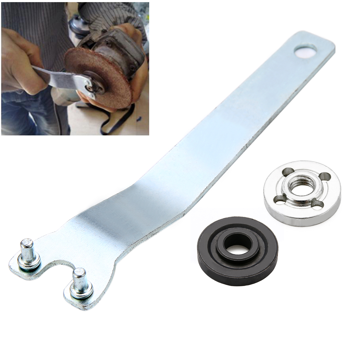 1pc Angle Grinder Wrench Universal Pin 
