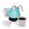 thumbnail image 3 of Chantal Mia Ekettle 32 Oz Stainless Steel BPA Free Electric Water Kettle, Aqua, 3 of 5