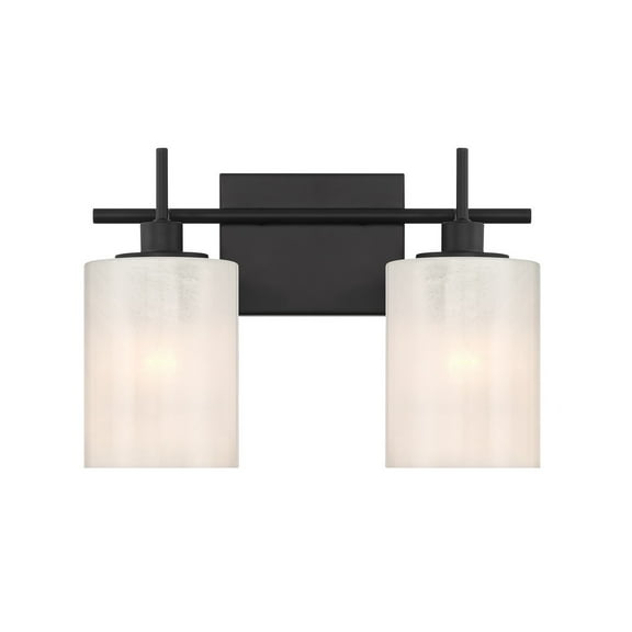 Bathroom Vanity Light in Matte Black