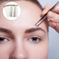 thumbnail image 4 of FELTECHELECTR 4 hojas de pegatinas para cejas postizas, tatuajes temporales para cejas a prueba de agua, 4 of 6
