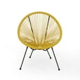 thumbnail image 4 of GDF Studio Nusa Outdoor Hammock Weave Chairs, Set of 4, Yellow and Black, 4 of 8