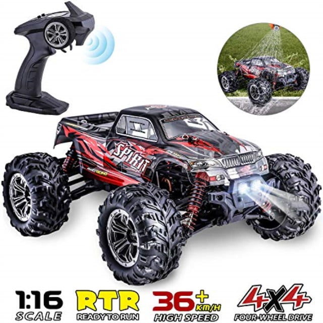 1:16 4WD RC Car Remote Control Truck High Speed 36km/h Racing Buggy Crawler 