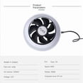 thumbnail image 4 of 4inch Pipe Ceiling Window Exhaust Fan Ventilation Air Extractor for Bathroom Toilet Kitchen Duct Attic Blower Fans ,High Performance, 4 of 5