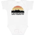 thumbnail image 3 of Inktastic Las Vegas Nevada Skyline Retro Boys or Girls Baby Bodysuit, 3 of 5