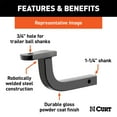 thumbnail image 2 of Class 1 Ball Mount (1-1/4" Shank, 2,000 lbs., 5" Rise, 9-9/16" Long), 2 of 2
