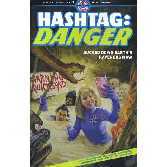 Hashtag: Danger #1 VF ; Ahoy Comic Book