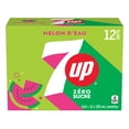 thumbnail image 2 of 7UP Zero Sugar Watermelon Soft Drink 12 x 355 ml Cans, 2 of 9