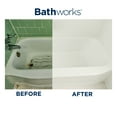 thumbnail image 3 of Bathworks Roll-On Porcelain Refinishing Kit, 22oz Resin Coating for Bathroom Sinks and Tubs (White), 3 of 8