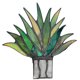 thumbnail image 3 of Adorno de planta de agave Maceta Decoración de planta en maceta de agave (Verde) Ndcxsfigh Para estrenar, 3 of 8