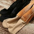 thumbnail image 6 of Women Leggings Winter Thick Warm Fleece Lined Thermal Stretchy Leggings Pants, High Full Length Thermal Leggings, 6 of 8