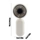 thumbnail image 4 of Xihbxyly Ventilador Portátil, Compacto, Recargable Por Usb, Miniventilador de Velocidad Ajustable, Solución Ligera de Refrigeración para Exteriores, Ideal para Viajes, Oficina y Hogar, Ideal para Est, 4 of 7