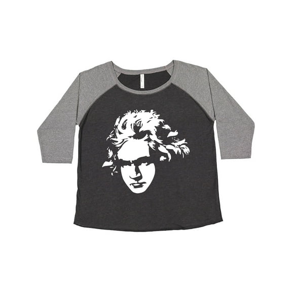 Inktastic Beethoven Classical Music Composer Gift Women's Plus Size T-Shirt