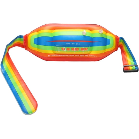 Adjustable Adult Flotation Swim Belt, Lightweight Waist Float for Water Aerobics, Swim Training & Aqua Fitness