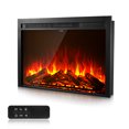 thumbnail image 1 of VEVOR 40in Electric Fireplace Insert Wall Recessed Heater 750W 1500W Remote, 1 of 9