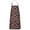 Black Red Rose, variant on Black Skull Pineapple Flower Pattern Apron-Garden Aprons for Women with Pockets-Cotton Linen Waterproof Kitchen Cooking Gardening Aprons Adjustable for Kitchen,Cooking,BBQ and Salon 33x27 Inch