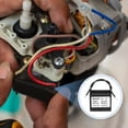 thumbnail image 4 of Condensador Uxcell CBB61, 8uF 450V 2-Cable para arranque de motor de ventilador de techo, generador de motor, soplador, ventilador de extracción, negro, 4 of 6