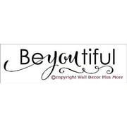 Wall Decor Plus More WDPM2802 Be-you-tiful Girls Wall Sticker