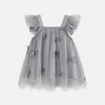 thumbnail image 2 of Jamsmile Toddler Girls Dress Summer butterfly Fly Sleeve Holiday Tulle Mesh Dance Party Dresses Kids Girls Lace Long Princess Dresses, 2 of 4