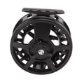 thumbnail image 1 of Fly Reel, Aluminium Alloy Metal Fly Reel Black Large Line Capacity With Storage Bag For Freshwater, 1 of 8