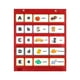 thumbnail image 1 of de bolsillo magnética de con 104 tarjetas Juegos de lectura para materiales educativos rojo, 1 of 8