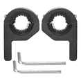 thumbnail image 3 of Bases Para Luces Auxiliares Metal Motocicleta Auto 2 pzs negro, 3 of 5