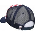 thumbnail image 3 of Rapid Dominance A11-USA-NVY Graphic Foam Trucker Cap - Navy, 3 of 4