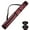 Burgundy, variant on GSE Games & Sports Expert 2x2 Hard Oval Billiard Cue Case. Pool Cue Stick Carrying Case, Billiard Pool Cue Accessories (5 Colors Available)