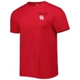 thumbnail image 2 of Men's Red Houston Cougars Landscape Shield T-Shirt, 2 of 3