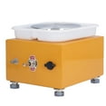 thumbnail image 4 of Pottery Wheel, Pottery Forming Machine With 8 Pottery Shaping Tools Detachable Basin, 10cm Mini Clay Making Pottery Machine Electric Pottery Wheel Ceramic DIY Craft  For Kids, 4 of 8