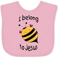 thumbnail image 3 of Inktastic I Belong to Jesus Boys or Girls Baby Bib, 3 of 4