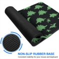 thumbnail image 6 of Long Mouse Pads for Desk,Black Cartoon Dinosaurs Pattern Desk Mats on Top Of Desks, Desk Mouse Pad Extra Large with 3mm Non-Slip Base and Stitched Edge for Gaming,Office,Work,Home 35.4"x15.7", 6 of 6