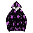 thumbnail image 5 of Hoodies Women Festive Halloween Letter Print Sweatshirt Stylish Long Sleeve Pullover Tops for Autumn Celebration, 5 of 6