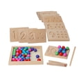 thumbnail image 1 of Juego de con clip de tablero de madera para edades de 3 4 5 6 7, 1 of 9