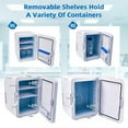 thumbnail image 4 of FOUR E's Scientific 10L Incubator, 35-148℉ Thermostatic Cabinet Lab Incubator for Lab General Purpose, Test, Petri Dishes, Bacteria, Egg Incubation, 12V/110V, 4 of 7