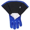 thumbnail image 6 of Blue Beast 4600-XL Select Side-Split Leather Welding Work Gloves, XL, Blue, Gauntlet Cuff, 1 Pair, 6 of 8