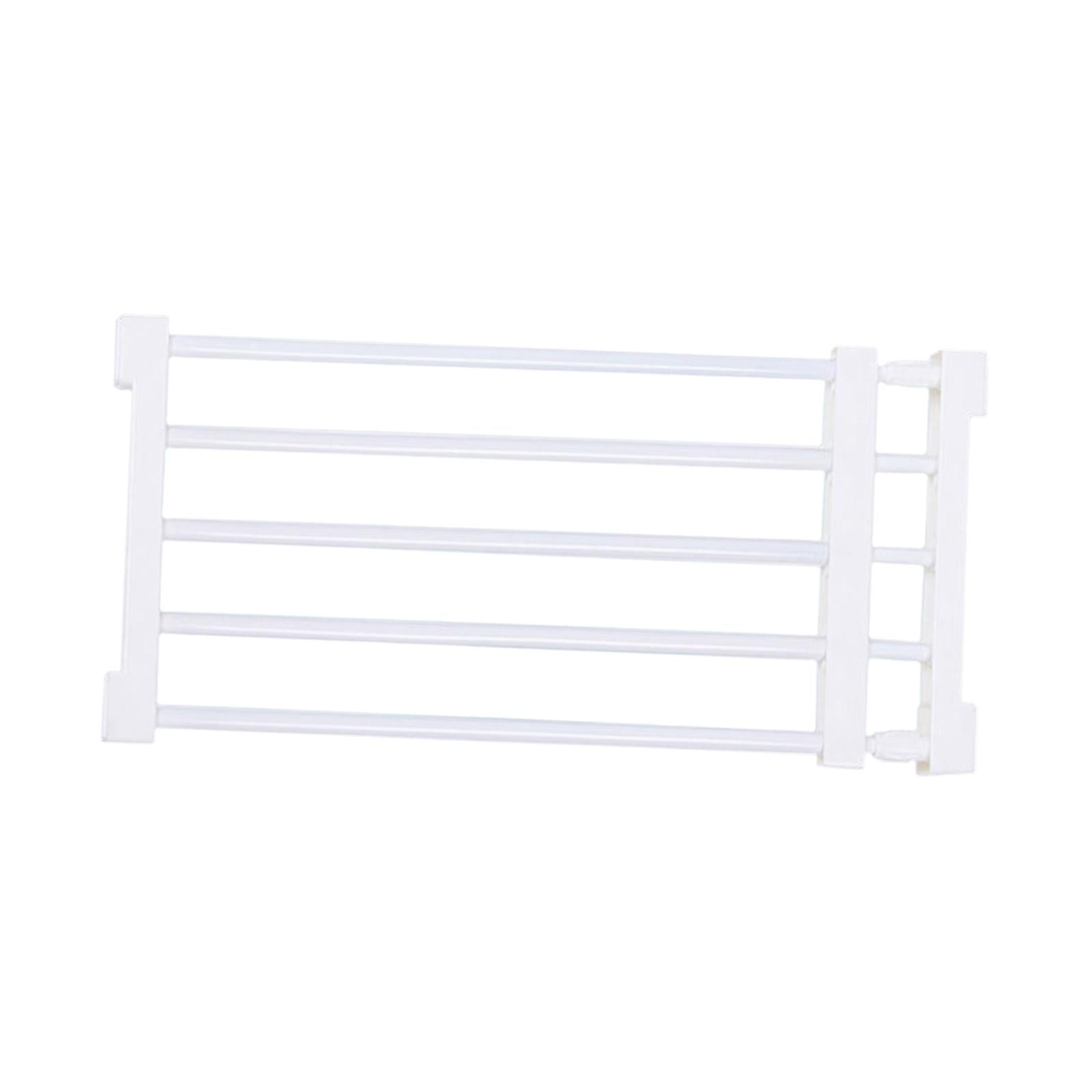 Pet Fence Retractable Dog Gate Pet Supplies Walk through Screen Door Portable Expandable Gate Puppy Fence Gate for Garden Doorway Stairs 56to100cmx36cm White