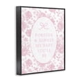 thumbnail image 2 of Stupell Industries French Country Forever and Always Pink Florals Black Framed Giclee Art, 11 x 14, by Cherrywood Lane, 2 of 8