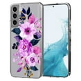 thumbnail image 1 of TalkingCase Thin Slim Case Compatible for Samsung Galaxy S22 5G, Flower 15 Print, Lightweight, Flexible, Soft, USA, 1 of 7