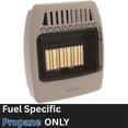 thumbnail image 5 of Comfort Glow Vent-Free 18,000 BTU Radiant Propane Heater, Heat Up To 800 Sq Ft, Indoor - KWP392, 5 of 14