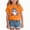 H645-Orange, variant on TOWED22 Halloween T-Shirt for Girls Retro Spooky Cotton Short Sleeve Shirt Spooky Season Short Sleeve Tee Fall Top,Grey,12-18 M