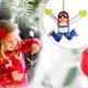 thumbnail image 1 of Adornos navideños Tarjeta de listado irregular de madera de Navidad Decoración de árbol de Navidad de madera Wmkox8yii gf6606, 1 of 5