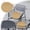 C, variant on Round Outdoor Chair Cushion for Patio Furniture with Removable Machine Washable Cover and Design