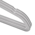 thumbnail image 3 of Casafield 100 Velvet Baby Hangers for Infant & Toddler Clothes, 11" - Gray, 3 of 7