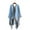 Blue, variant on Shawl Wraps for Women 2025 Fall Winter Poncho Open Front Cape Cardigan Trendy Color Matching Cloak Sweater Tops Dark Gray