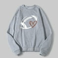 thumbnail image 4 of Men's Rugby Themed Hoodless Sweatshirt Long Sleeve Pullover Winter Autumn Casual Tops for Male Comfortable Athletic Style, 4 of 5