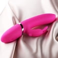 thumbnail image 2 of Edonista Luna Rabbit Vibrator – Quiet Motor, Rechargeable Pink Silicone, 2 of 7