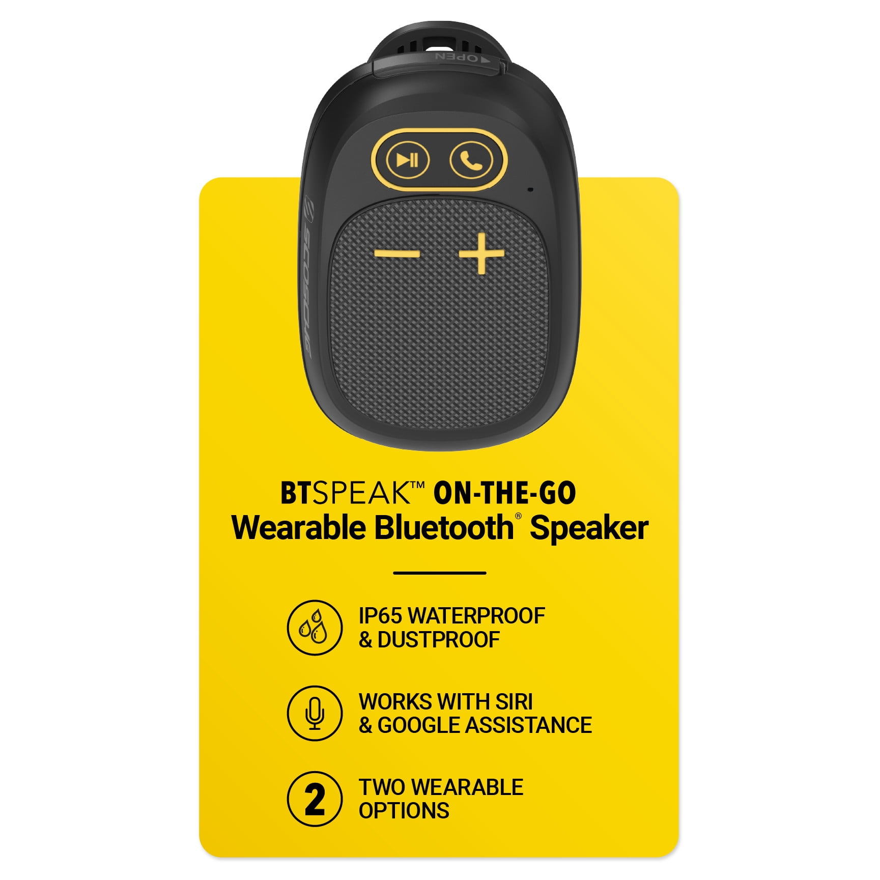 Monster Drift X Wireless Portable Waterproof Bluetooth Speaker